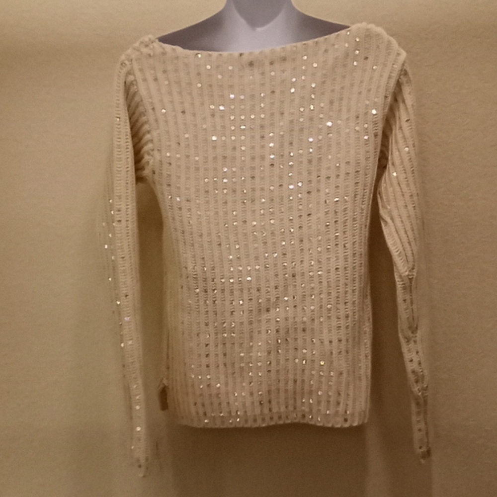 Cache Sweater With Sequins - image 7